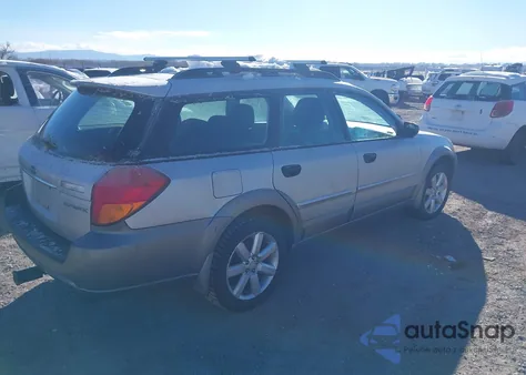2006 Subaru Outback 2.5I из США, поврежденный, VIN 4S4BP61C367348418